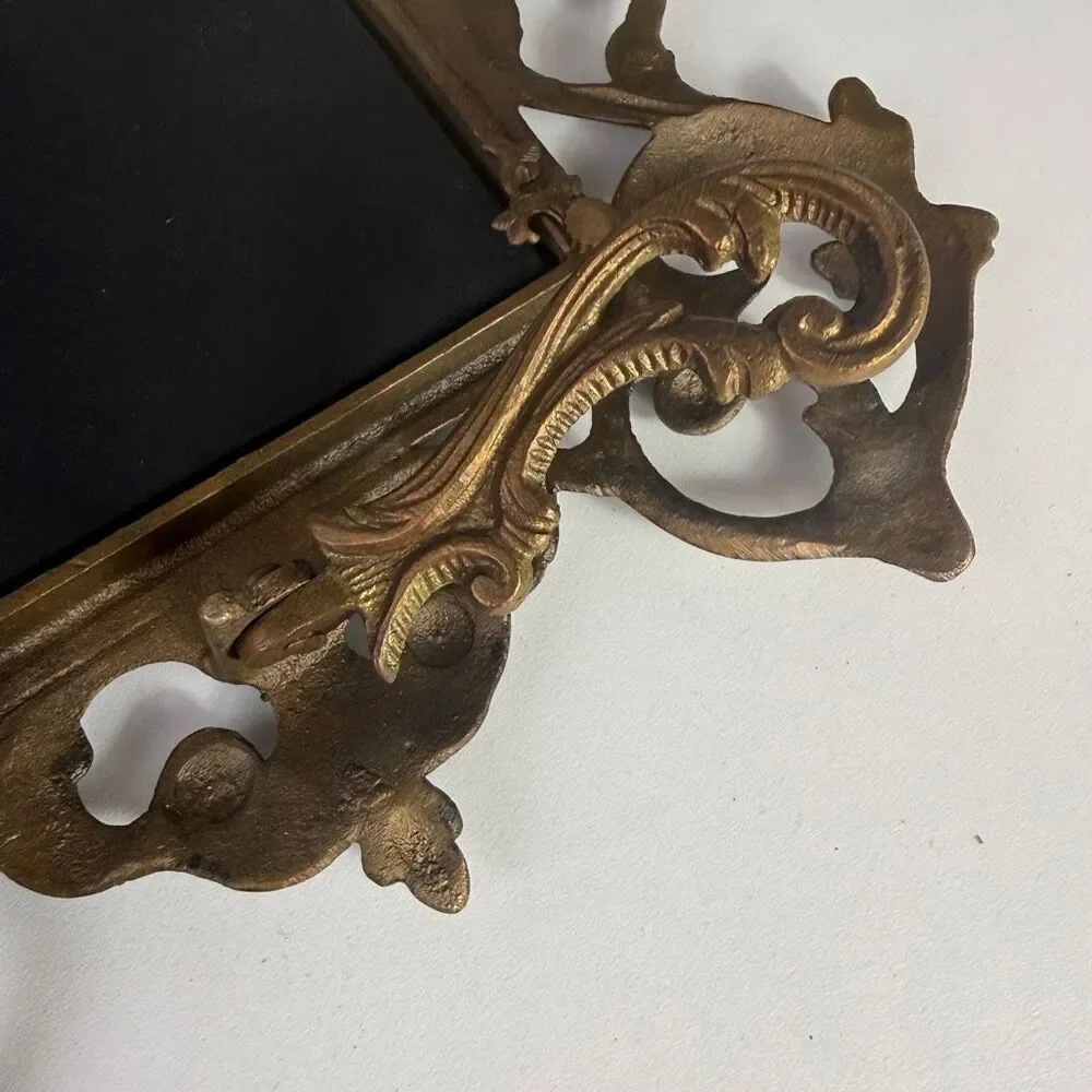 Restoration Hardware Vintage Victorian Inspired Cast Bronze Easel Frame Set